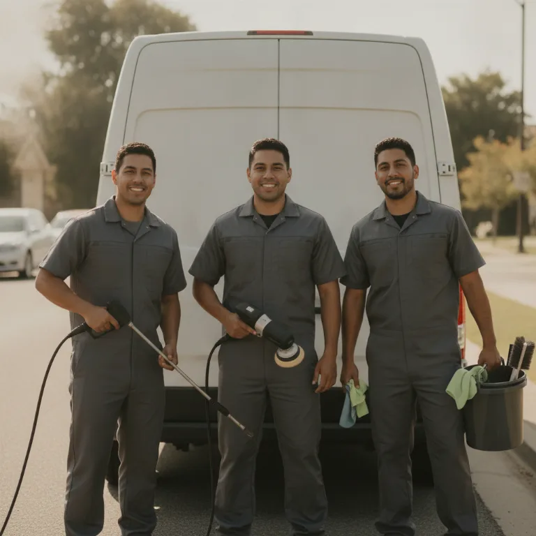 Detalhe Automóvel equipe em Gravata